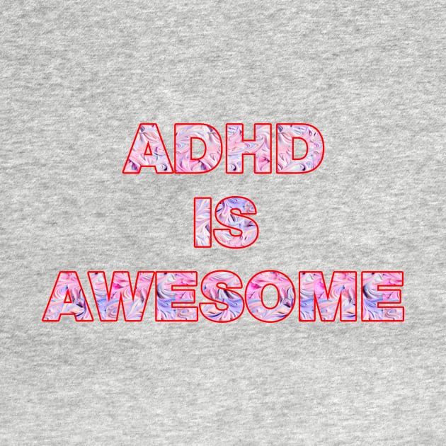 ADHD is awesome pattern design by Captain-Jackson